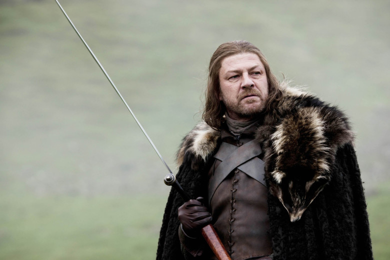 Sean Bean, în rolul lui Ned Stark, "Game of Thrones"