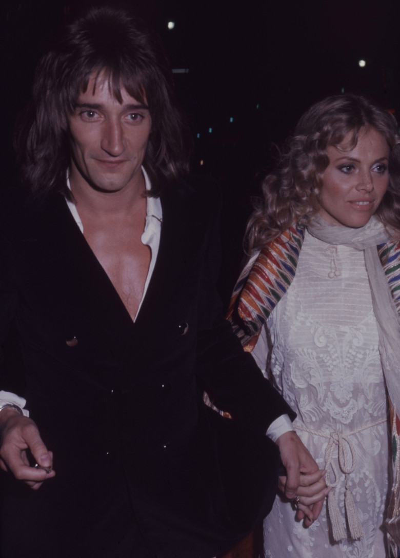 Rod Stewart și Britt Ekland