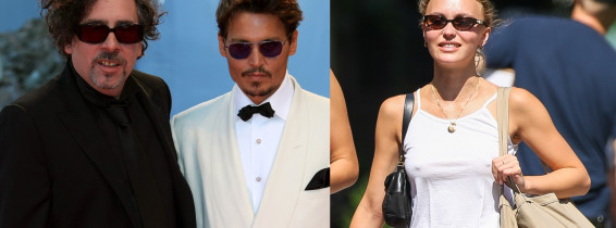 tim burton, johnny depp, lily rose depp (1)