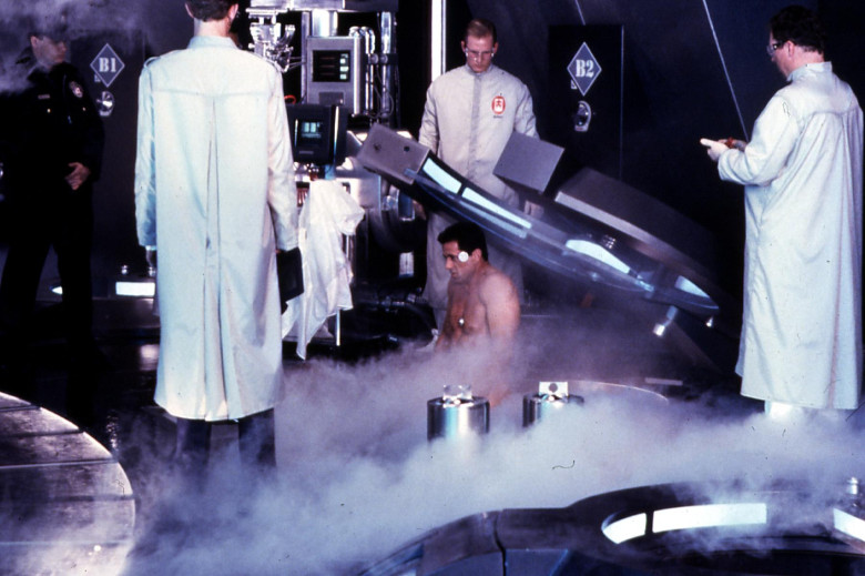 Sylvester Stallone în Demolition Man/ Profimedia