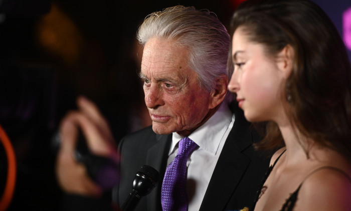 Michael Douglas și Carys Zeta Douglas