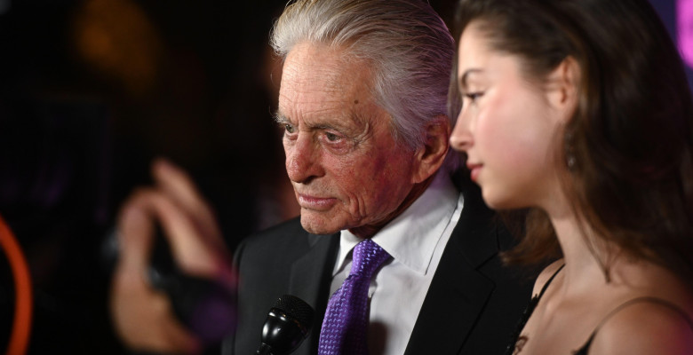 Michael Douglas și Carys Zeta Douglas