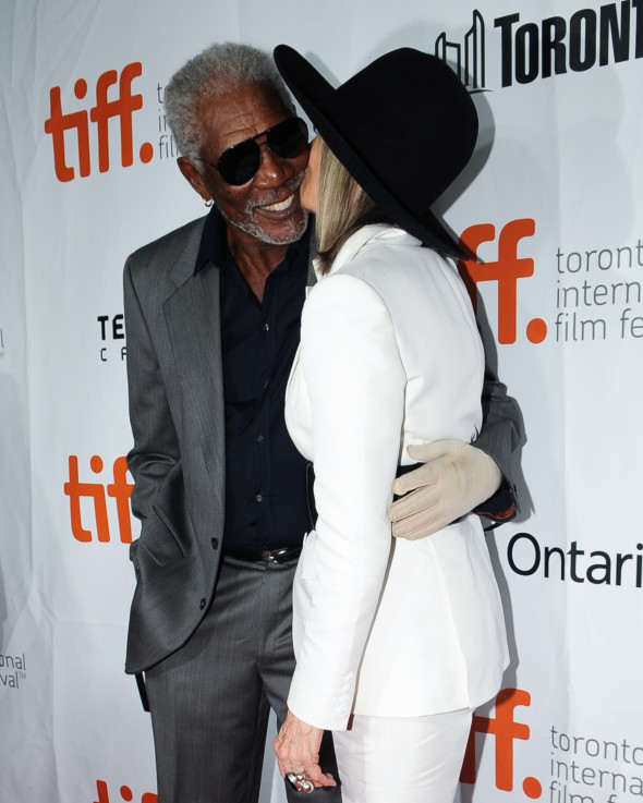Morgan Freeman și Diane Keaton/ Profimedia