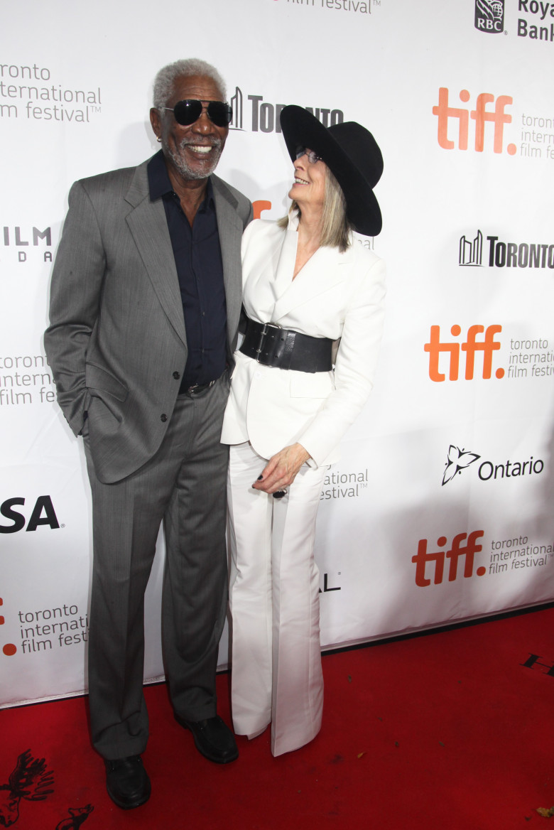 Morgan Freeman și Diane Keaton/ Profimedia