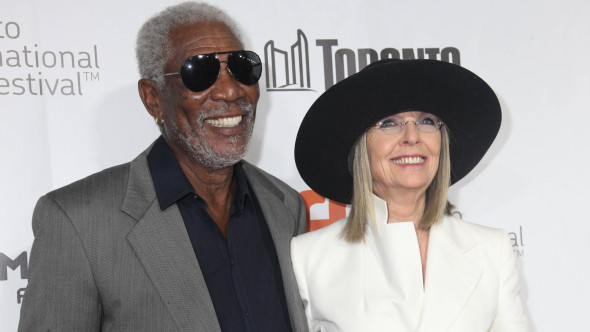 Reacția lui Morgan Freeman după ce Diane Keaton a susținut că a avut cel mai bun sărut cu actorul: „Există două moduri de a săruta”