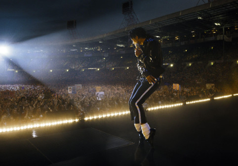 RELEASE DATE: April 24, 2026 TITLE: Michael STUDIO: Lionsgate DIRECTOR: Antoine Fuqua PLOT: The story of the famous musician Michael Jackson, known as the King of Pop. STARRING: JAAFAR JACKSON as Michael Jackson. EDITORIAL USAGE ONLY! Not for Commercial U