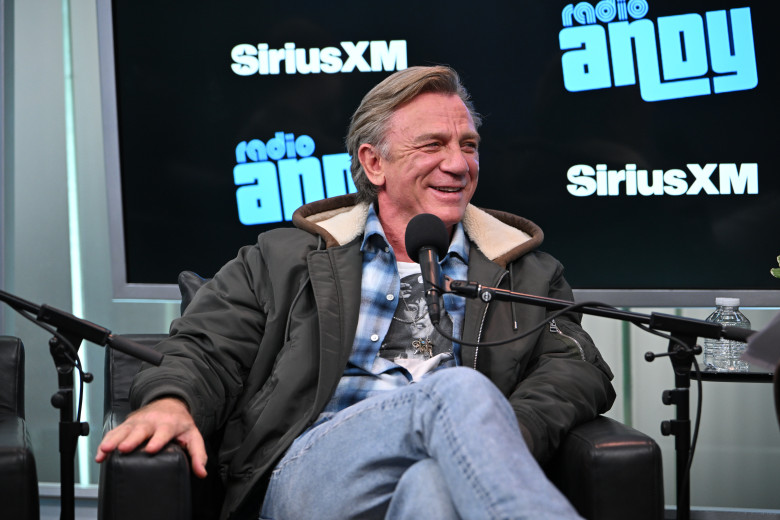 Daniel Craig And Rian Johnson Appear On SiriusXM's Andy Cohen Live