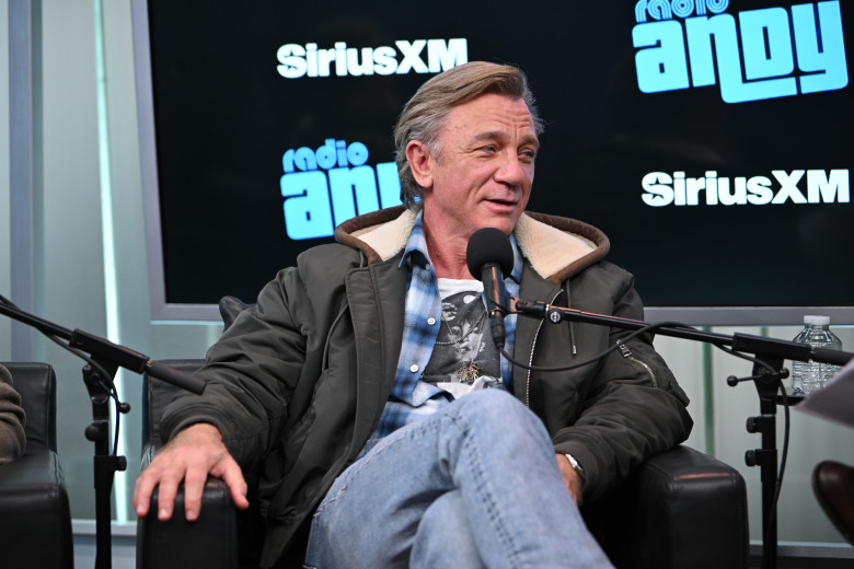 Daniel Craig And Rian Johnson Appear On SiriusXM's Andy Cohen Live