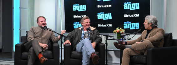 Daniel Craig And Rian Johnson Appear On SiriusXM's Andy Cohen Live