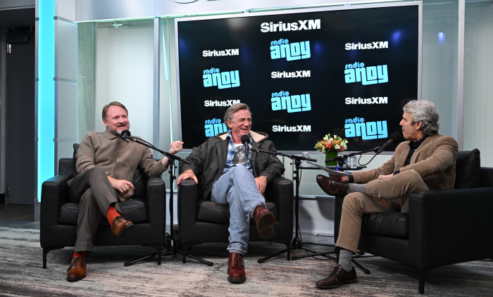 Daniel Craig And Rian Johnson Appear On SiriusXM's Andy Cohen Live