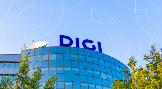 Vizual comunicat de presă DIGI