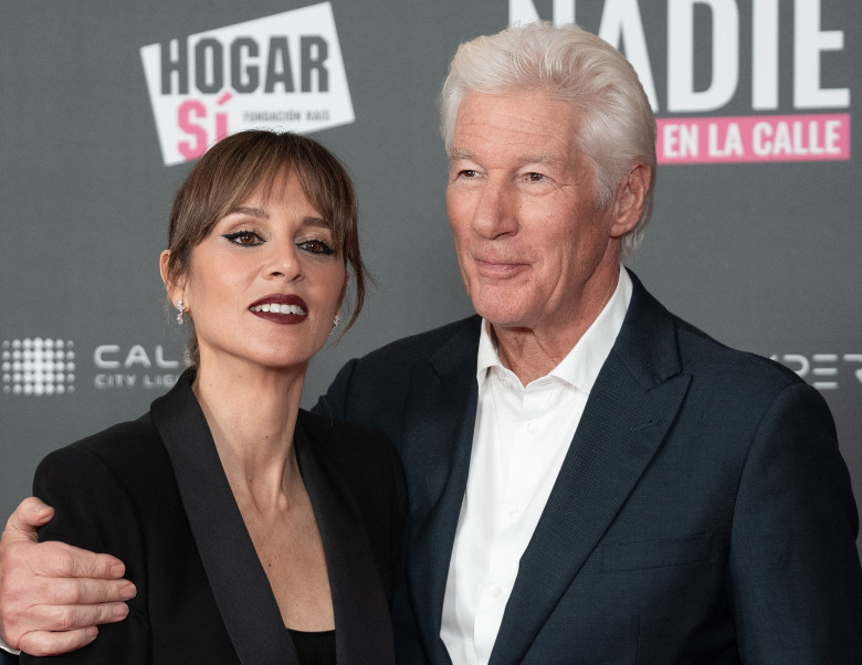 Personnalités à la première du documentaire "What nobody wants to see" (Ce que personne ne veut voir) en faveur de la fondation HogarSi qui lutte pour venir en aide aux sans-abris.