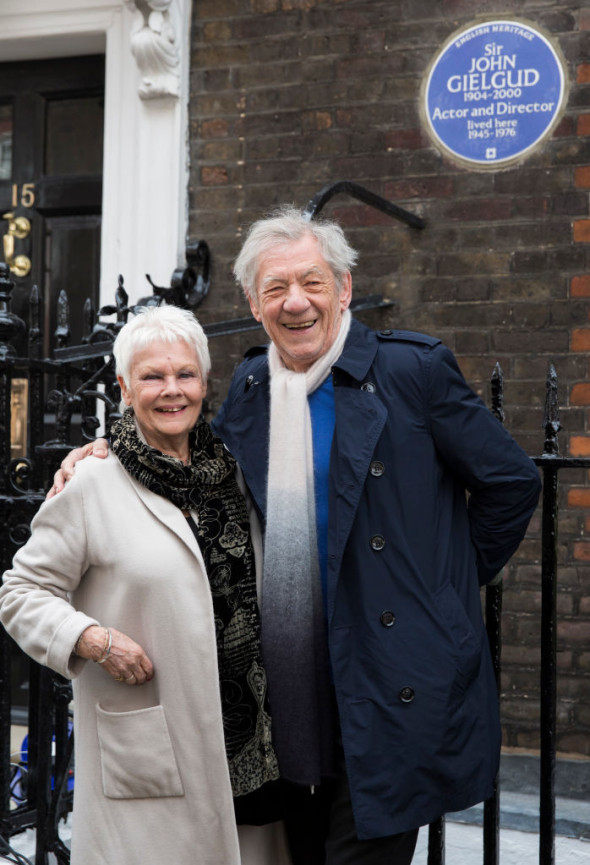Judi Dench și Ian McKellen, 2017