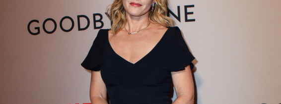 New York City, United States. 09th Dec, 2025. MANHATTAN, NEW YORK CITY, NEW YORK, USA - DECEMBER 08: English actress Kate Winslet wearing a Zac Posen dress arrives at the New York Special Screening Of Netflix's 'Goodbye June' held at The Whitby Hotel on D