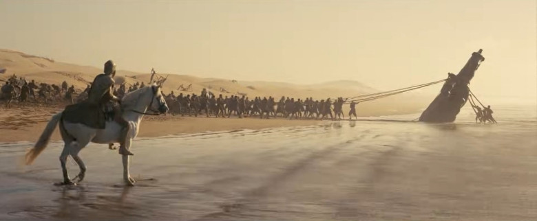 Premières images de Matt Damon dans le film "L'Odyssée"