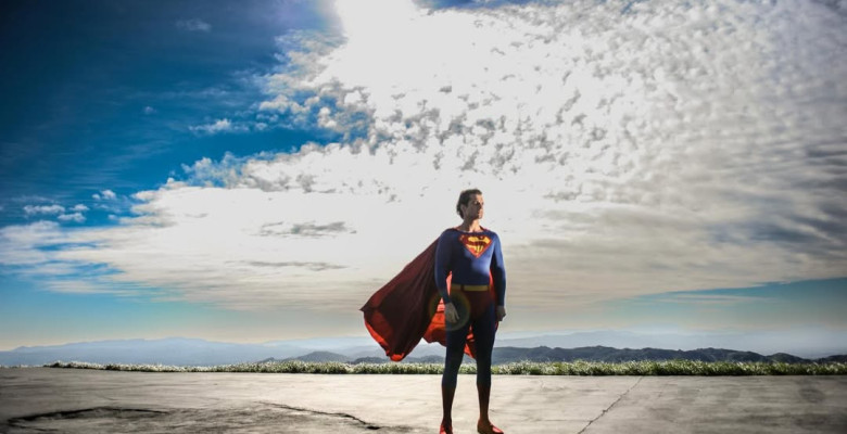 Henry Cavill în costumul de Superman/ Foto: Instagram