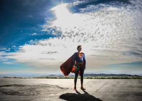 Henry Cavill în costumul de Superman/ Foto: Instagram