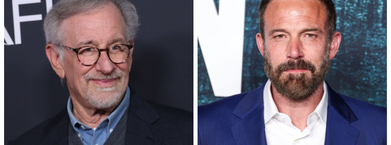 Steven Spielberg și Ben Affleck