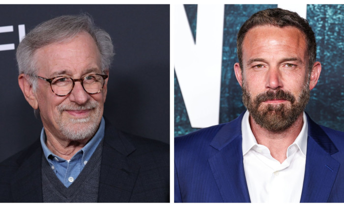 Steven Spielberg și Ben Affleck
