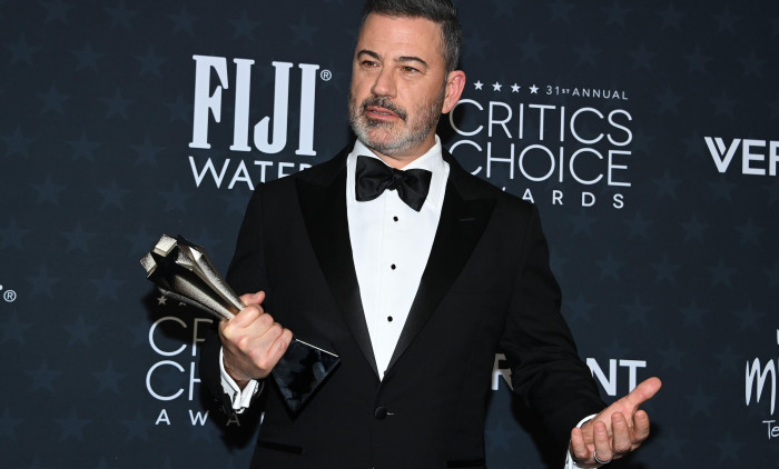 Jimmy Kimmel la Critics Choice Awards 2026/ Profimedia