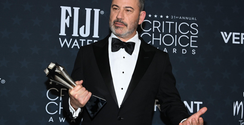 Jimmy Kimmel la Critics Choice Awards 2026/ Profimedia