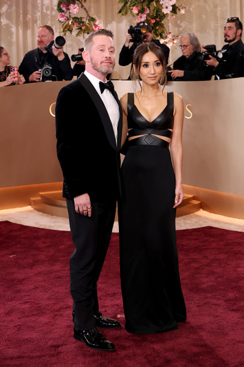 Macaulay Culkin și Brenda Song la Globurile de Aur 2026/ Profimedia