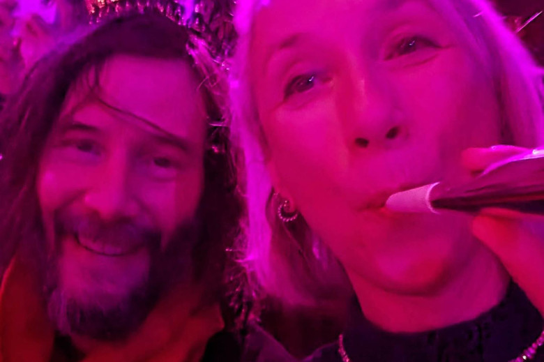 Keanu Reeves și Alexandra Grant/ Profimedia