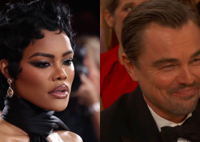 Teyana Taylor și Leonardo DiCaprio/ Profimedia