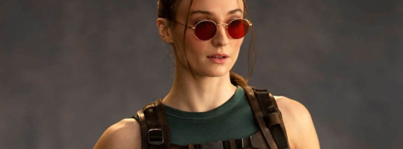 First look at Sophie Turner as Lara Croft in upcoming new TV series on Amazon