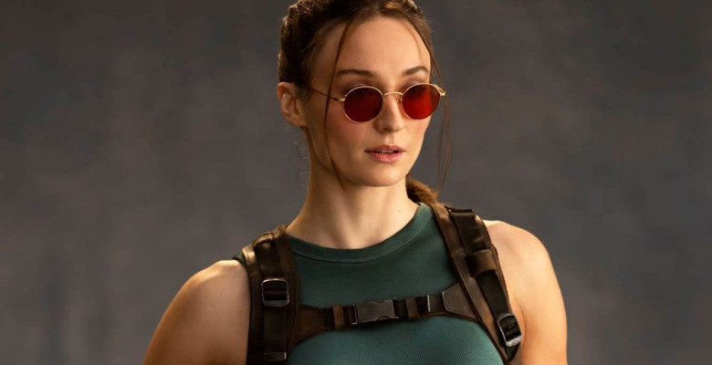 First look at Sophie Turner as Lara Croft in upcoming new TV series on Amazon
