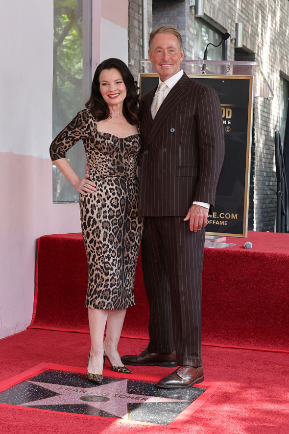 Fran Drescher Honored With Star On Hollywood Walk Of Fame