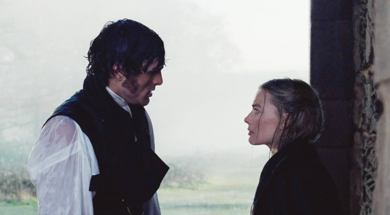 Jacob Elordi și Margot Robbie în filmul „Wuthering Heights”/ Profimedia