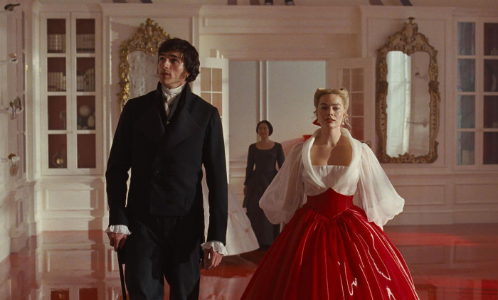 Jacob Elordi și Margot Robbie în filmul „Wuthering Heights”/ Profimedia