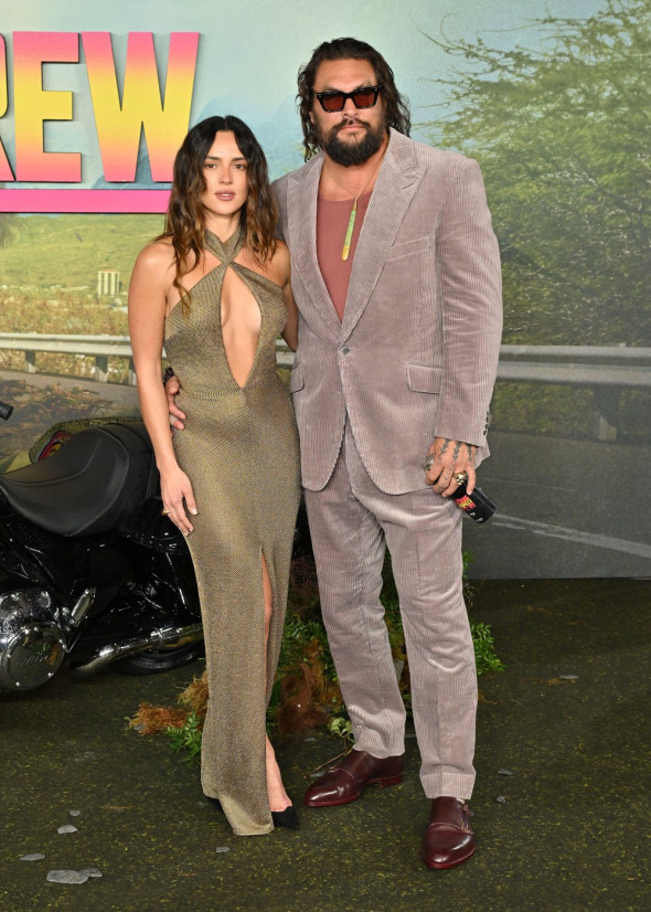 Adria Arjona and Jason Momoa attends "The Wrecking Crew" - UK Special Screening at Cineworld Leicester Square in London, England. UK. Thursday 22nd January 2026