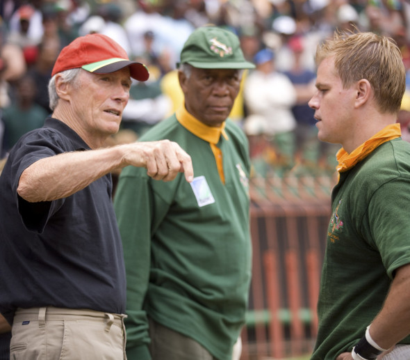 Invictus 2010, Clint Eastwood, Morgan Freeman, Matt Damon