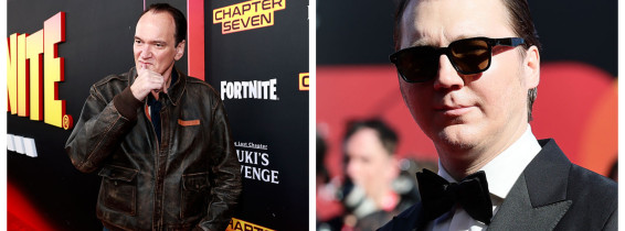 Quentin Tarantino și Paul Dano