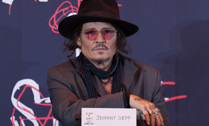 Johnny Depp "A Bunch Of Stuff - Tokyo" Exhibition Preview And Press Conference
