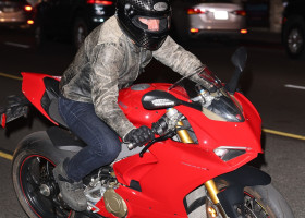 Tom Cruise has a need for speed leaving Sunset Tower Hotel