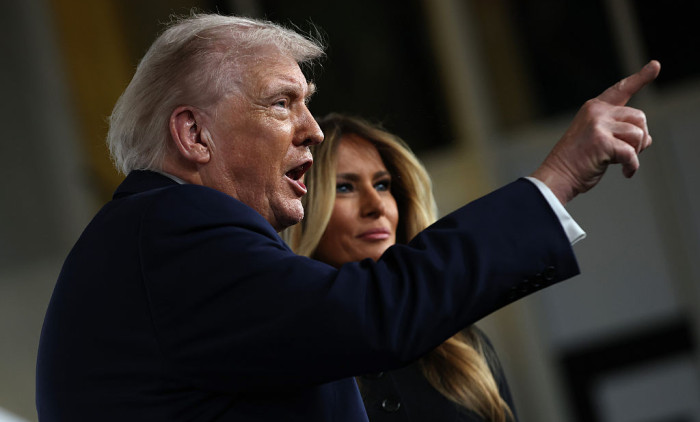 Melania și Donald Trump