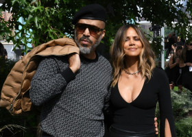 Arrivals at the Michael Kors Collection SS24 Runway Show in Brooklyn, NY