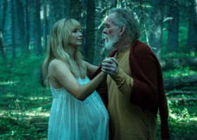 Nick Nolte and Jennifer Lawrence