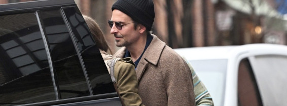 EXCLUSIVE Bradley Cooper And Gigi Hadid Share A Kiss After A Lunch Date