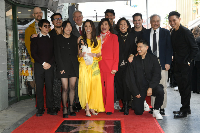 Michelle Yeoh Walk Of Fame - Star Ceremony