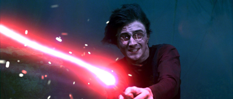 Daniel Radcliffe. în "Harry Potter and the Goblet of Fire"