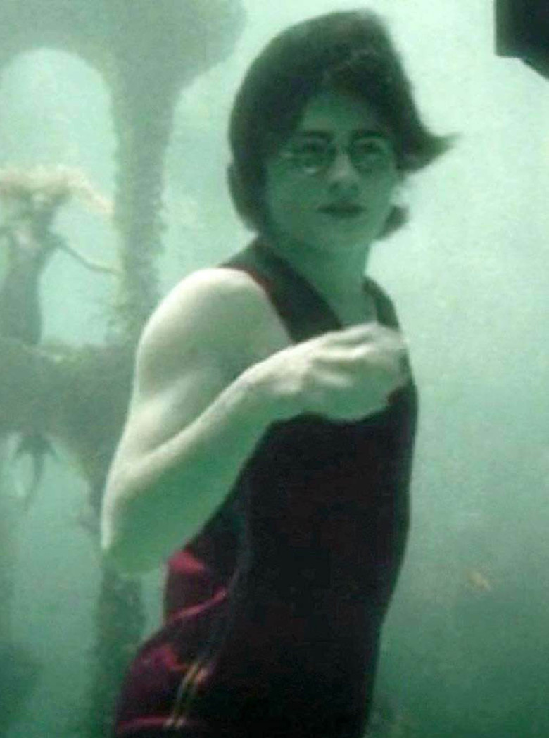 Daniel Radcliffe. în "Harry Potter and the Goblet of Fire"