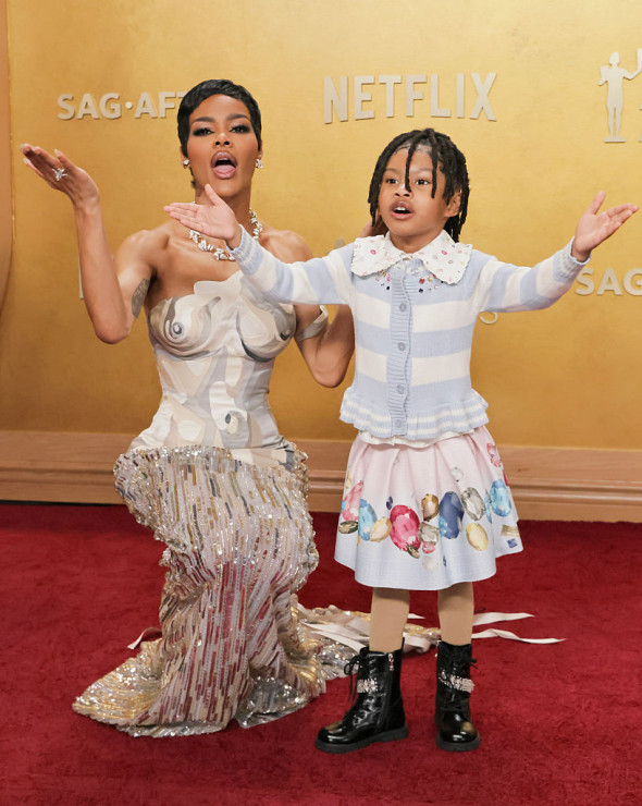 Teyana Taylor și fiica ei