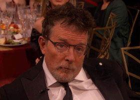 Michael J. Fox at the Actor Awards on March 1, 2026.