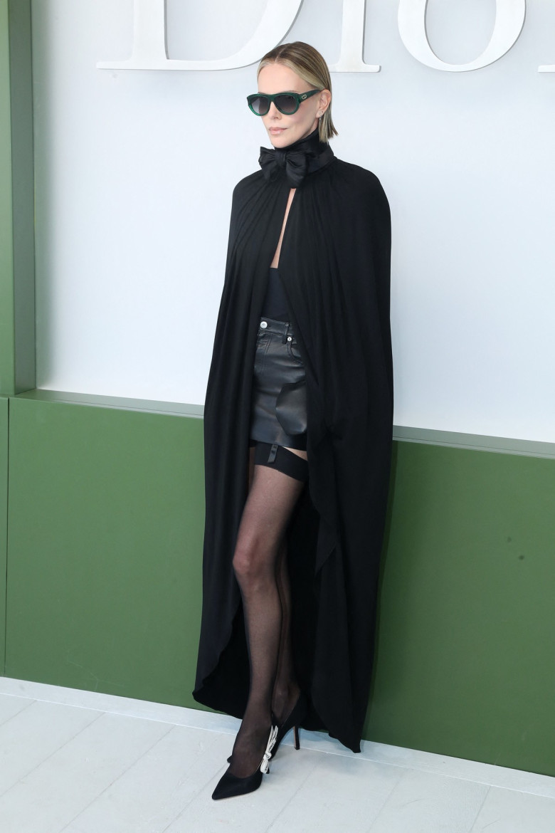 Les célébrités au défilé Dior Collection Prêt-à-Porter Automne/Hiver 2026-2027 lors de la Fashion Week de Paris (PFW)