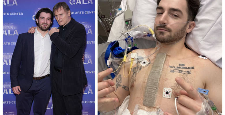 Daniel, fiul lui Liam Neeson, supus unei operații pe cord