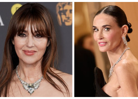 Monica Bellucci și Demi Moore